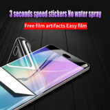 25 PCS Soft Hydrogel Film Full Cover Front Protector with Alcohol Cotton + Scratch Card for Google Pixel 3