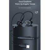 awei TC-6 Type-C / USB-C Mini Stereo In-ear Wired Earphone(Black)