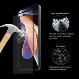 5 PCS For Xiaomi Redmi Note 11 Pro / Note 11 Pro+ ENKAY Hat-Prince Full Glue 0.26mm 9H 2.5D Tempered Glass Screen Protector Full Coverage Film