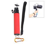 LED Flash Light Holder Sponge Steadicam Handheld Monopod with Gimbal for SLR Camera(Red)