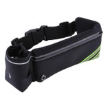 Sports Bottle Belt Bag Mobile Phone Belt Bag(Black)