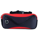 Sports Running Mobile Phone Waterproof Waist Bag, Specification:iPhone Universal(Red)