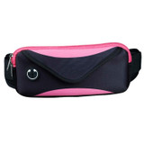 Sports Running Mobile Phone Waterproof Waist Bag, Specification:iPhone Universal(Pink)