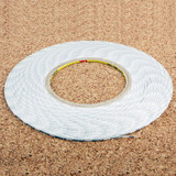 2mm Double Sided Adhesive Sticker Tape for iPhone / Samsung / HTC Mobile Phone Touch Panel Repair, Length: 50m(White)
