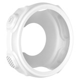 Solid Color Silicone Watch Protective Case for Garmin F235 / F750(White)
