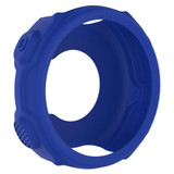 Solid Color Silicone Watch Protective Case for Garmin F235 / F750(Blue)