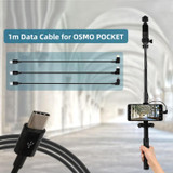 Sunnylife OP-X9208 Type-C to Type-C Cable for DJI OSMO Pocket, Length:1m