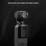 Sunnylife 4 PCS Lens Film Screen Fiberglass Film for DJI OSMO Pocket Gimbal