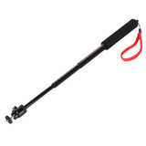 Universal 360 degree Selfie Stick with Red Rope for Gopro, Cellphone, Compact Cameras with 1/4 Threaded Hole, Length: 210mm-525mm