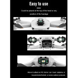 STARTRC 1109184 Drone Universal Rechargeable Colorful Strobe Signal Arm Lights for DJI FPV / Mini 2 / Mavic Air 2