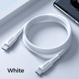 JOYROOM S-1230M3 60W PD Type-C / USB-C to Type-C / USB-C Fast Charging Data Cable, Length:1.2m(White)