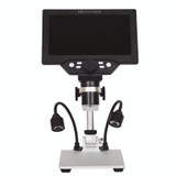 G1200D 7 Inch LCD Screen 1200X Portable Electronic Digital Desktop Stand Microscope(AU Plug Without Battery)