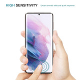 For Samsung Galaxy S21+ 5G 25pcs Full Glue 9H HD 3D Curved Edge Tempered Glass Film(Black)