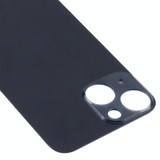 Easy Replacement Big Camera Hole Glass Back Battery Cover for iPhone 13 mini(Black)