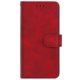 For Tecno  Spark 8 Leather Phone Case(Red)