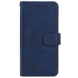 Leather Phone Case For Tecno spark 8(Blue)