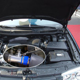 63mm XH-UN606 Car Modified Engine Air Flow Meter Flange Intake Sensor Base for Volkswagen / Nissan / Cadillac