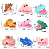 Spoof Bite Finger Toy Parent-Child Game Tricky Props, Style: 6692A  Crocodile-Pink