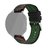 For Gaemin Forerunner 220 / 230 / 235 / 735XT / S20 Printing Silicone  Watch Band(Army Green Bamboo Leaves)