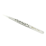 JIAFA JF-601 High-strength Straight Tip Tweezers(Silver)