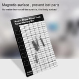 Universal Magnetic Screws Mat for Phone Repair, Size: 14.5x9cm