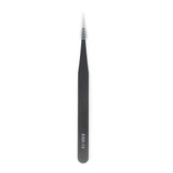 JIAFA JF-603 Straight Tip Tweezers (Black)