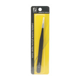 JIAFA JF-603 Straight Tip Tweezers (Black)