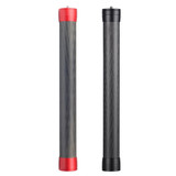 PULUZ Carbon Fiber Extension Monopod Pole Rod Extendable Stick for DJI / MOZA / Feiyu V2 / Zhiyun G5 / SPG Gimbal, Length: 35cm(Black)
