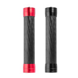 PULUZ 21cm Carbon Fiber Extension Monopod Stick for DJI / MOZA / Feiyu V2 / Zhiyun G5 Gimbal(Black)