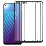 For Infinix Note 7 Lite X656 5pcs Front Screen Outer Glass Lens