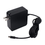 65W 20V 3.25A Notebook Square Portable Type-C Power Adapter, US Plug