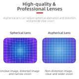 Sunnylife FV-Q9334 2 PCS Myopia Lens Nearsighted Corrective Aspherical Lens for DJI FPV Goggles V2, Colour: 200 Degree