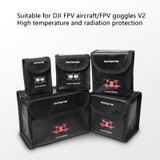 For DJI FPV Glasses Battery Sunnylife FV-DC261 Battery Explosion-proof Bag