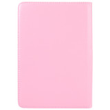 For 10 inch Tablet 360 Degree Rotation Litchi Texture Flip Leather Tablet Case(Pink)