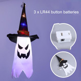 Halloween LED Hanging Lights Ghost Festival Decorative Lights, Style: Wizard Hat (Colorful)