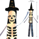 Halloween LED Hanging Lights Ghost Festival Decorative Lights, Style: Skeleton (Warm White)