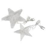 Christmas Tree Top Light LED Glowing Star Lights, Size: Small EU Plug(Blue)