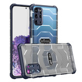 For Samsung Galaxy S20 Plus wlons Explorer Series PC+TPU Protective Case(Navy Blue)