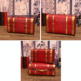 Wooden Portable Certificate Sundries Storage Box Photo Studio Shooting PropsSpecification 1622-03 Red Phnom Penh Large