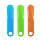 5 PCS 019 Plastic Shoehorn Household Shoes Auxiliary Shoe Puller, Specification: Vertical, Color Random Delivery