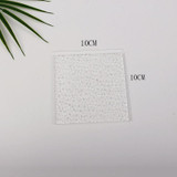 3 PCS 10 x 10cm Acrylic Texture Background Board Photo Props Background Decorative Geometric Ornaments(Ice Pattern)