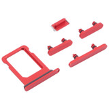 SIM Card Tray + Side Keys for iPhone 13 Mini(Red)