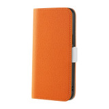 For Samsung Galaxy Note20 Ultra Candy Color Litchi Texture Leather Phone Case(Orange)