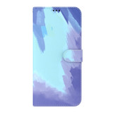 For OPPO Reno9 Pro Watercolor Pattern Flip Leather Phone Case(Winter Snow)