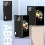 For Xiaomi Mix Fold 3 ABEEL Carbon Fiber Texture Protective Phone Case(Black)