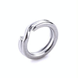4 Bags 7mm HENGJIA SS010 Stainless Steel Flat Ring Fishing Space Fittings