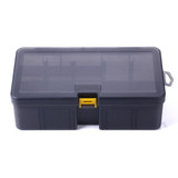 HENGJIA qt071-1 Double Layer Storage Box Fishing Gear Multi-Function Box(21.5x12x7cm)