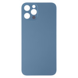 Easy Replacement Big Camera Hole Glass Back Battery Cover for iPhone 13 Pro(Blue)