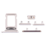 SIM Card Tray + SIM Card Tray + Side Keys for iPhone 12 Pro Max(White)