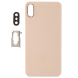 Battery Back Cover with Back Camera Bezel & Lens & Adhesive  for iPhone XS(Gold)